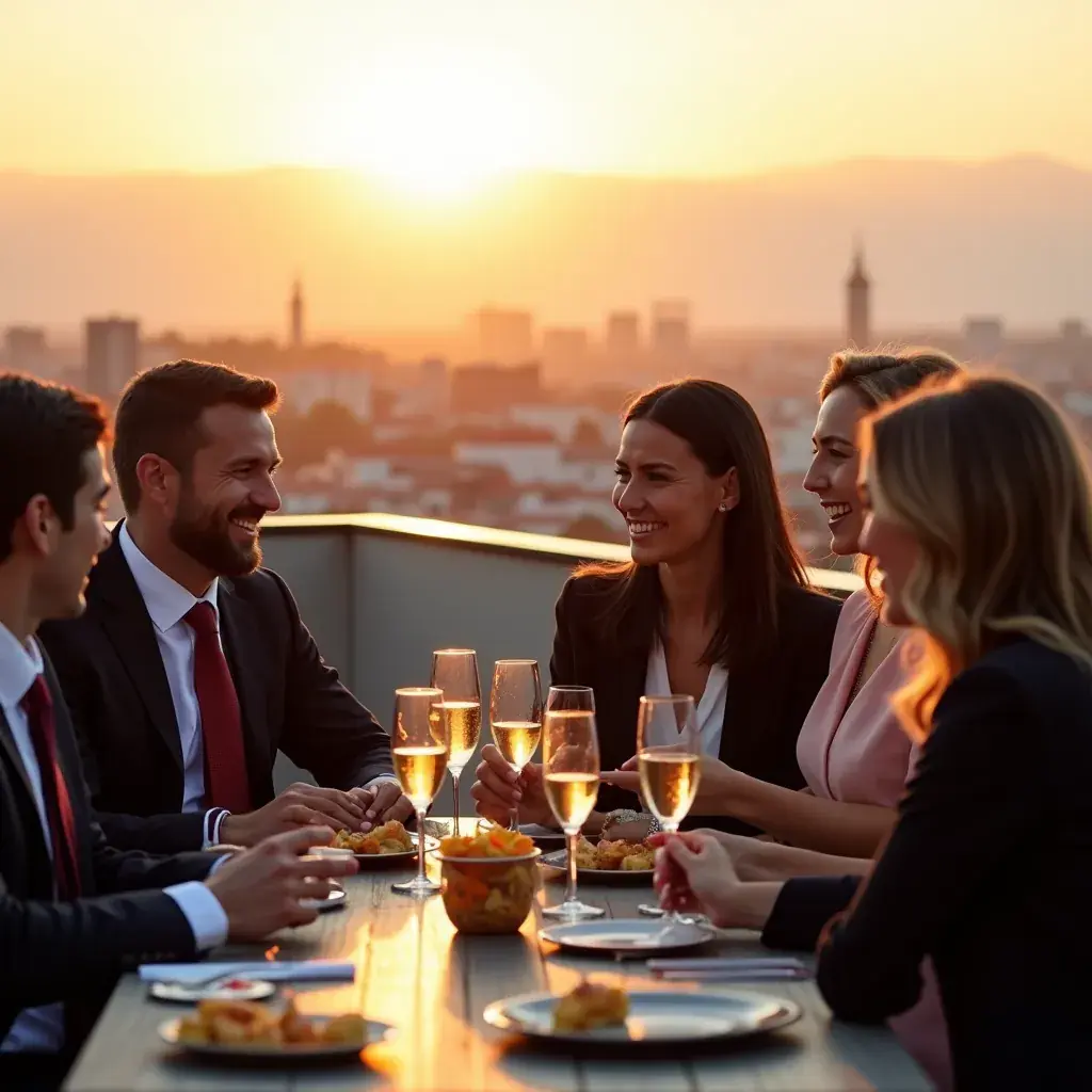 Immagine di un computer portatile aperto su un tavolo con documenti e una tazza di caffè.